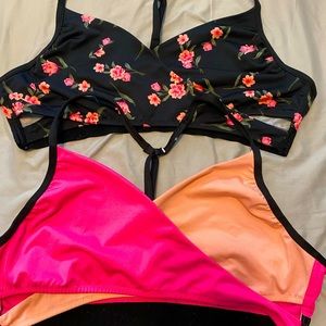 PINK Gym to Swim sports bras x2!! 🔥